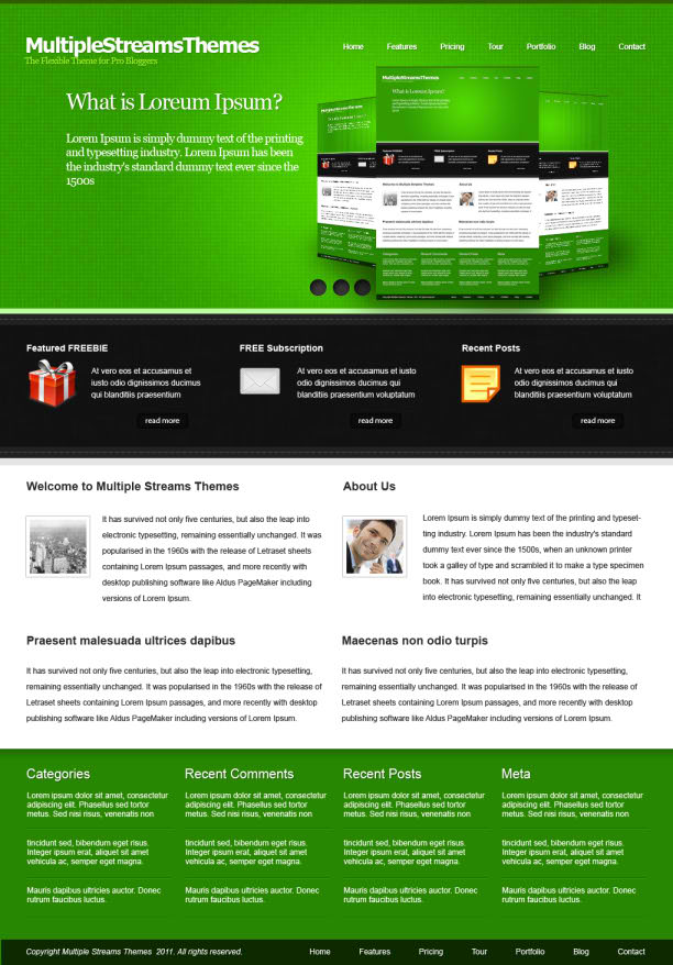 Multiple Streams Theme 007